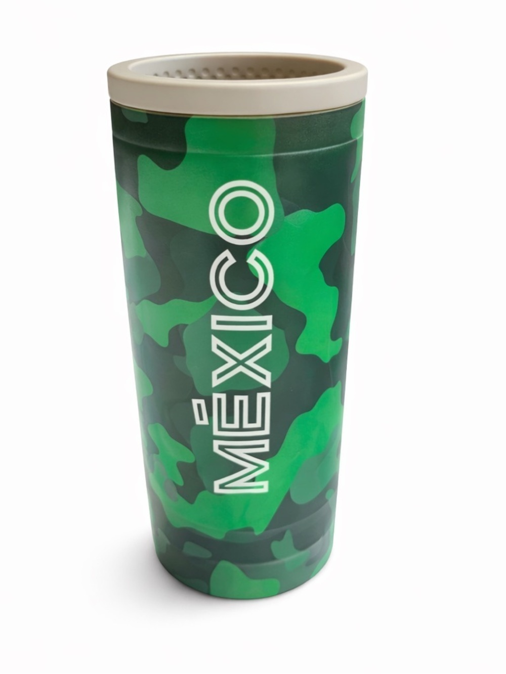 Mexico National Team 12oz Slim Can Cooler Stainless Steel Insulated